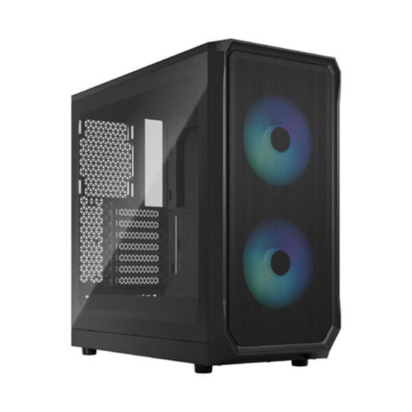 Fractal Design Focus 2 Mesh RGB TG Clear Tint ATX Mid Tower Case
